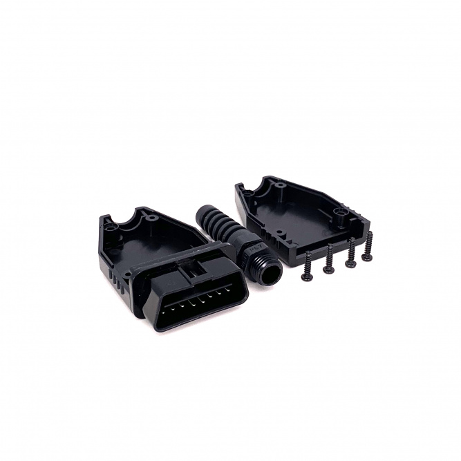 Штекер (разъем) OBD2 &amp;quot;папа&amp;quot; разборный
